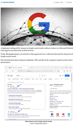 検索広告のURLは信頼できない(アマゾン検索の偽サイト) 13 e6a49ce7b4a2e5ba83e5918ae381aeurle381afe4bfa1e9a0bce381a7e3818de381aae38184efbc88e382a2e3839ee382bee383b3e6a49ce7b4a2e381aee581bd