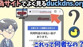 詐欺サイトでよく見る duckdns.org はどんなドメインなの?【ダイナミックDNS】 7 e8a990e6acbae382b5e382a4e38388e381a7e38288e3818fe8a68be3828b duckdns org e381afe381a9e38293e381aae38389e383a1e382a4e383b3e381aae381ae