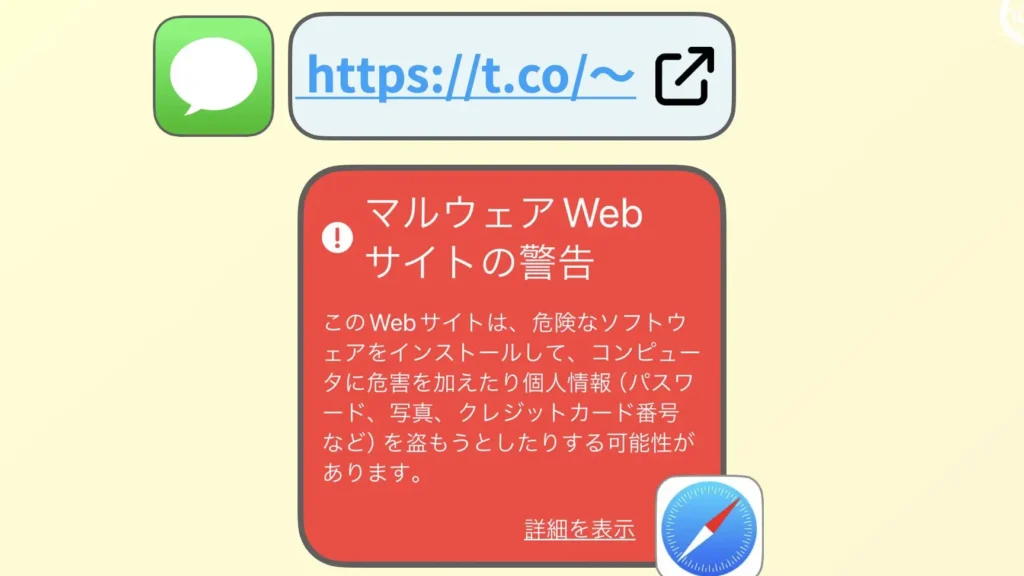 迷惑メッセージに悪用される短縮URLのチェック(t.co) 1 e8bfb7e68391e383a1e38383e382bbe383bce382b8e381abe682aae794a8e38195e3828ce3828be79fade7b8aeurle381aee38381e382a7e38383e382afefbc88t co