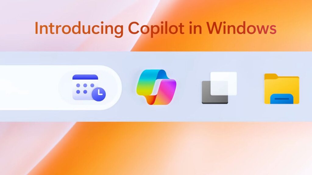 タスクバーにもCopilotが追加されている(Windows 11) 1 e382bfe382b9e382afe38390e383bce381abe38282copilote3818ce8bfbde58aa0e38195e3828ce381a6e38184e3828befbc88windows 11efbc89